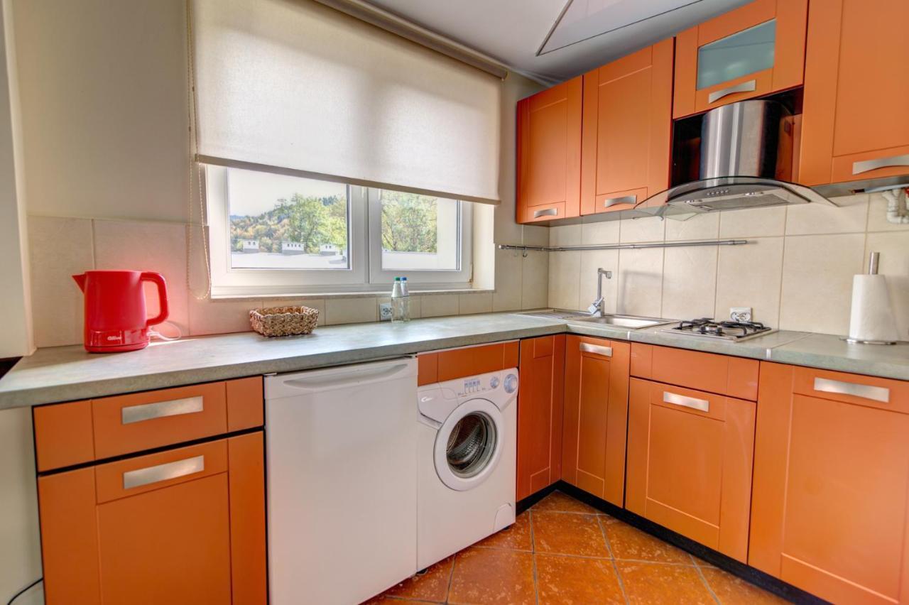Krynica Apartamenty 100M Duzy Apartament, Salon + 3 Sypialnie Przy Deptaku Exteriér fotografie